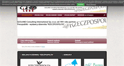 Desktop Screenshot of geoland.pl