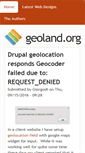 Mobile Screenshot of geoland.org